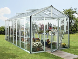 Vitavia Gewächshaus Zeus 15700 inkl. 3 Dachfenstern - 15,7 m²