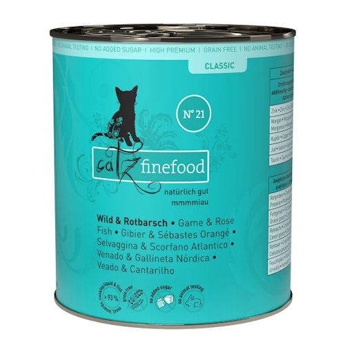 catz finefood Classic 6 x 800g Katzennassfutter