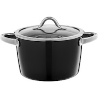 Silit Fleischtopf mit Deckel 22 cm Vitaliano Nero