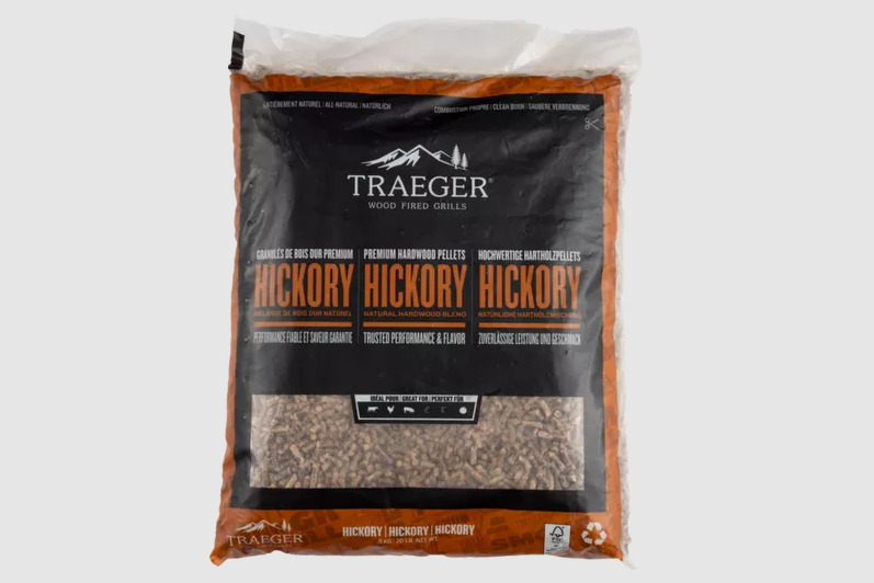 Traeger Hartholz Pellets Hickory, 9 kg Beutel