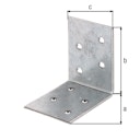 Vorschaubild Alberts® Winkelverbinder  50x50x40 mm