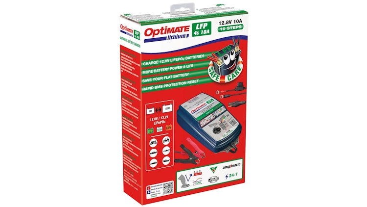 Tecmate Batterieladegerät Optimate Lithium 4S 9.5A