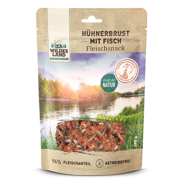 Wildes Land Hühnerbrust Hunde SnackVorschaubild