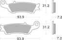 Vorschaubild SBS Bremsbelag 840RSI Offroad Racing Sinter
