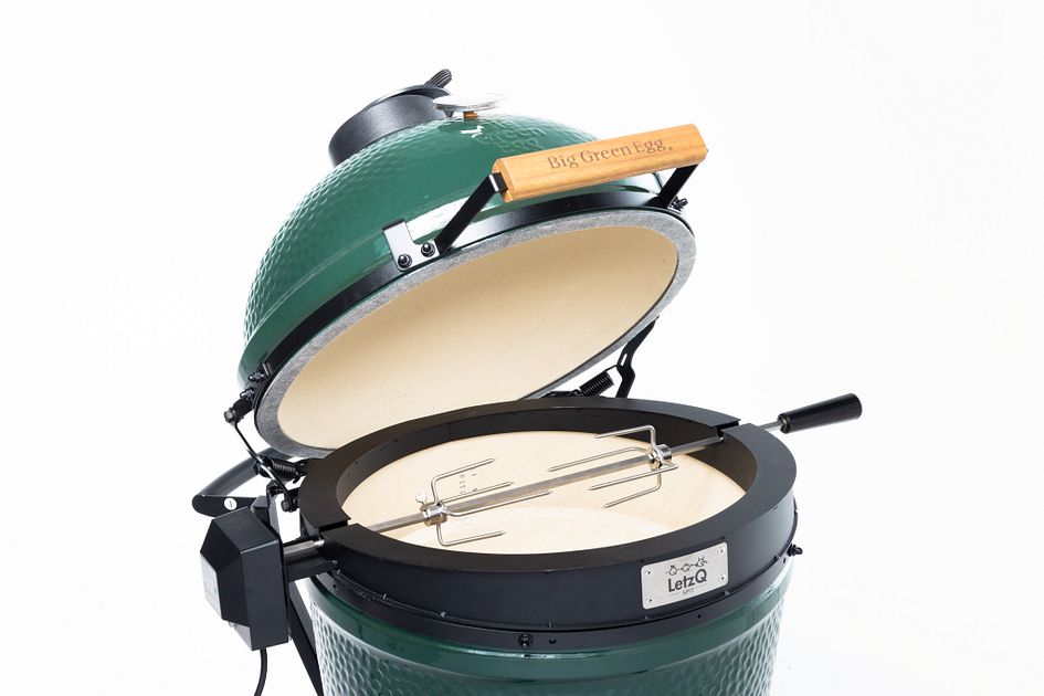 Big Green Egg Rotisserie LetzQ für das Big Green Egg Large