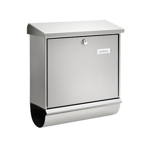Burg Wächter Briefkasten Comfort-Set Edelst. 39130 Ni
