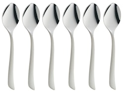 WMF Espressolöffel-Set 6-teilig Virginia Cromargan protect® teilmattiert