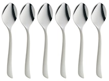 WMF Espressolöffel-Set 6-teilig Virginia Cromargan protect® teilmattiert WMF Espressolöffel-Set 6-teilig Virginia Cromargan protect® teilmattiertZubehörbild