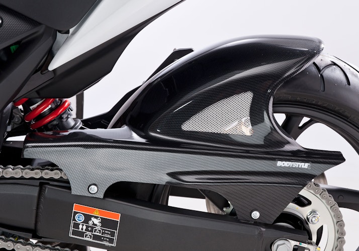 BODYSTYLE Raceline Hinterradabdeckung ABS Kunststoff Carbon Look für HONDA Integra 700, NC700S, NC700X, NC750S, NC750X