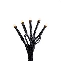 Konstsmide Weihnachtsbeleuchtung  Micro LED Lichterkette gefrostet 40 Dioden