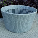 Vorschaubild Gardenforma Flechtkorb hellgrau, für Becken D=66 cm