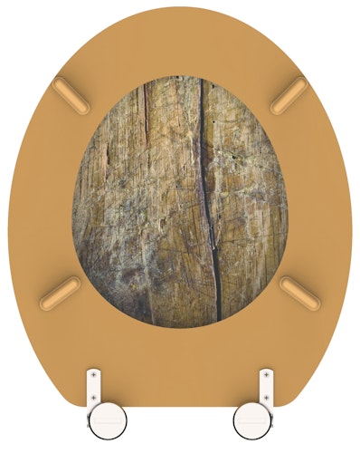 MDF WC-Sitz SOLID WOOD