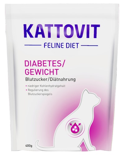 KATTOVIT Feline Diabetes/Gewicht Katzentrockenfutter Diätnahrung