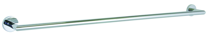 Bravat Badetuchstange Varuna, chrom - 84,5 cm, eckig