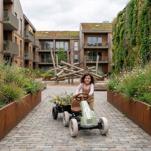 EXIT Anhänger für Gokart Foxy - Schwarz