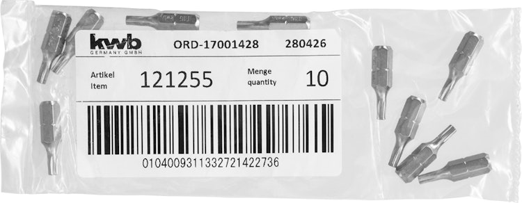 kwb Bit 25mm Torx 15 Industry LS 121255