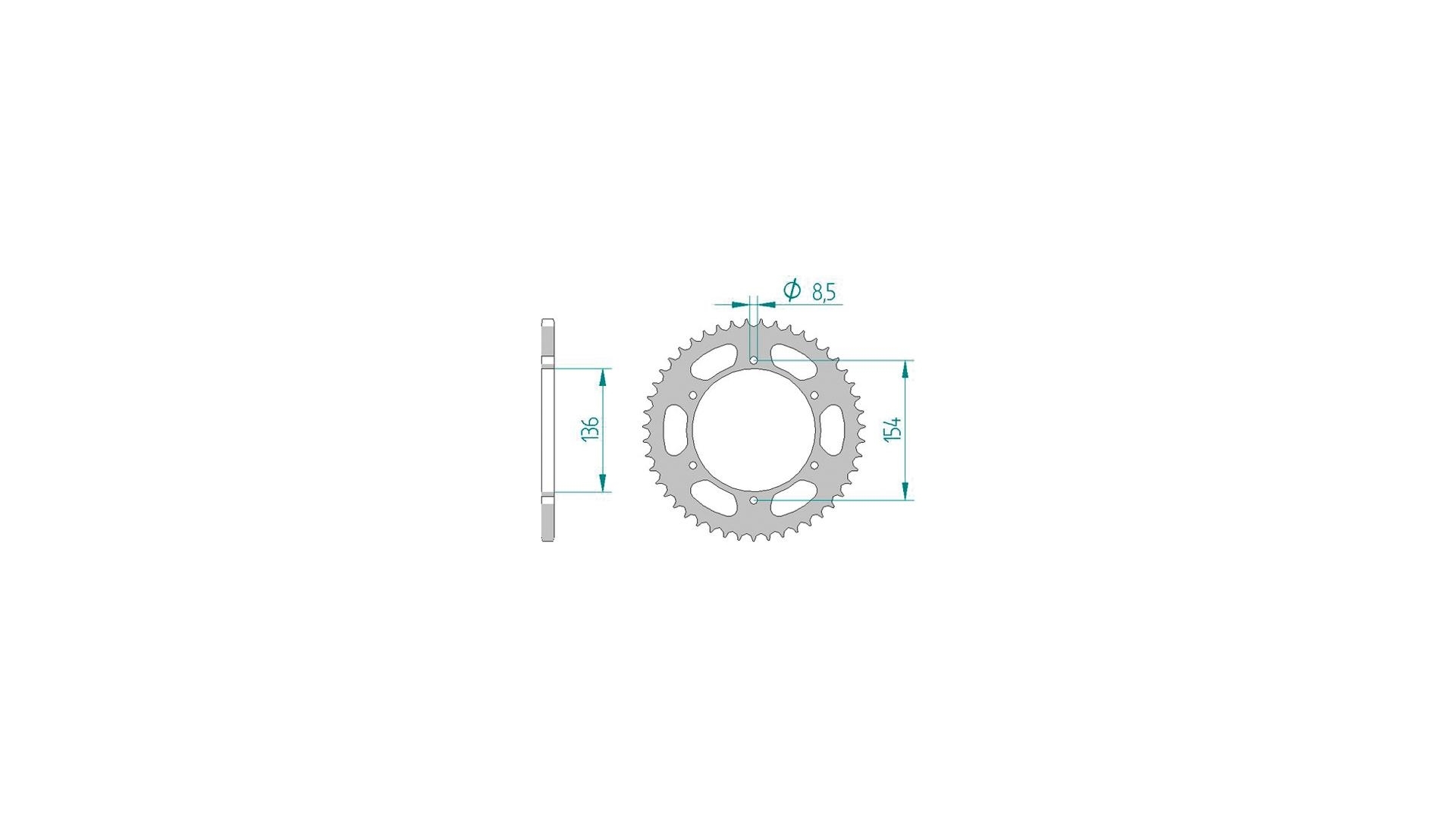 Afam Kettenrad 92503