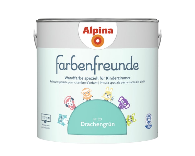 Alpina Farbenfreunde Nr. 20 Drachengrün 2,5 Liter matt