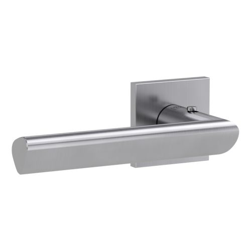 Griffwerk VAYA 137 TRI fast2fix Fast2Fix Rosetten eckig smart2lock L Edelstahl matt