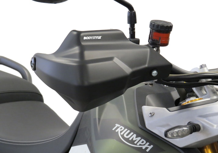 BODYSTYLE Handprotektoren ABS Kunststoff schwarz-matt für TRIUMPH Tiger 900 / GT, Tiger 900 Rally