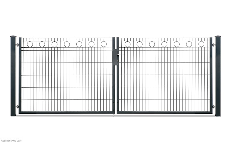 dz Flügeltor VARIO Residenz standard ROM Doppeltor