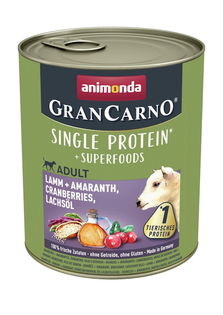 animonda Gran Carno Superfoods 800g Dose HundenassfutterVorschaubild