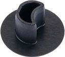 Vorschaubild by,schulz Abdeckkappe Top Cap Rubber schwarz