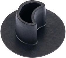 by,schulz Abdeckkappe Top Cap Rubber schwarz