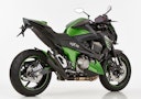 Vorschaubild HURRIC SLIP-ON Schalldämpfer Pro 2 Edelstahl beschichtet für KAWASAKI Z800