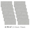Vorschaubild Revét Vinyl Wandfliese Grau Matt 60 x 30 cm