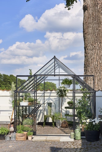 Halls Gewächshaus Qube + 6,6 m² / 9,9 m² / 13 m²