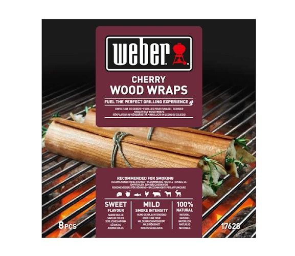 Weber Wood Wraps aus Kirschholz - 8 Stück