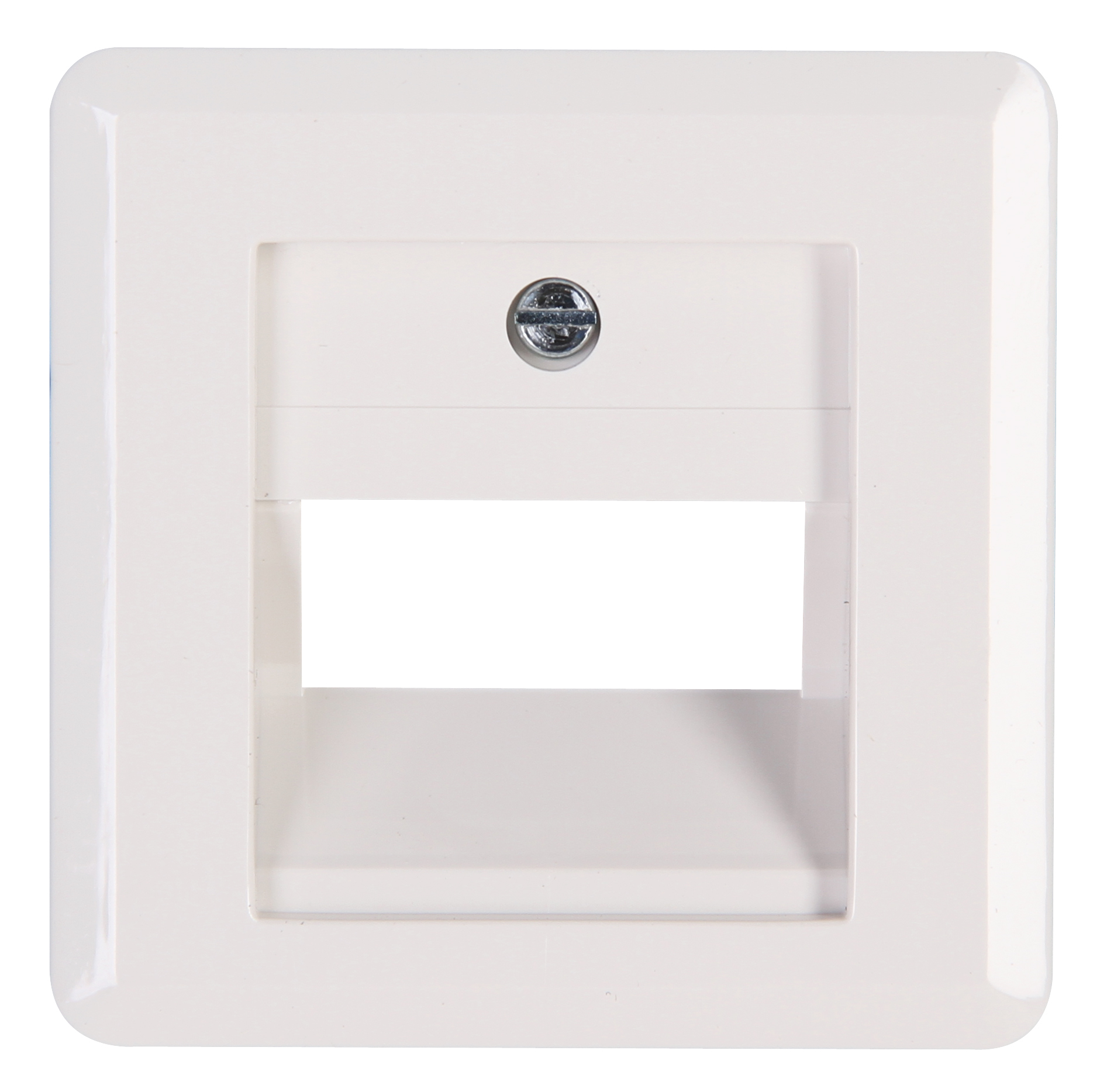 Kopp Abdeckung für UAE- Anschlussdose MILANO weiß