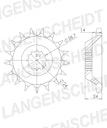 Vorschaubild Supersprox Ritzel 530 17Z