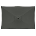 Vorschaubild doppler Mittelmastschirm ACTIVE 300 x 200 Auto-Tilt, Aluminium Silber / Polyester 180 g/m²