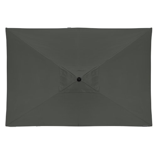 doppler Mittelmastschirm ACTIVE 300 x 200 Auto-Tilt, Aluminium Silber / Polyester 180 g/m²