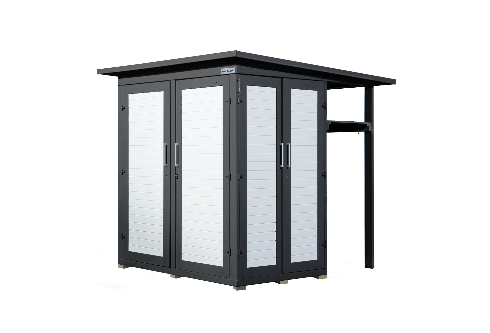 Weka Geräteschrank Garten [Q] anthrazit