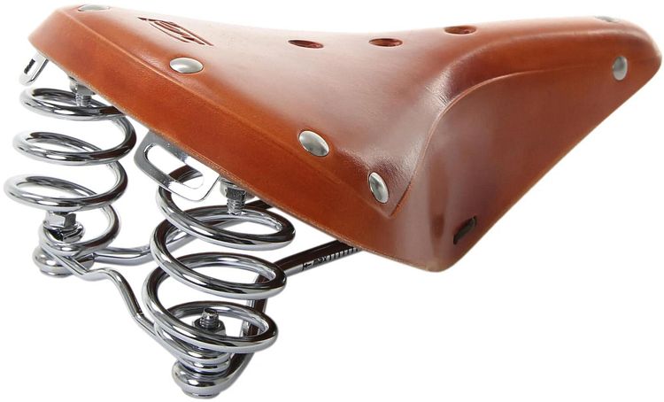 CONTEC Sattel Classic Exclusiv Trekking braun honey