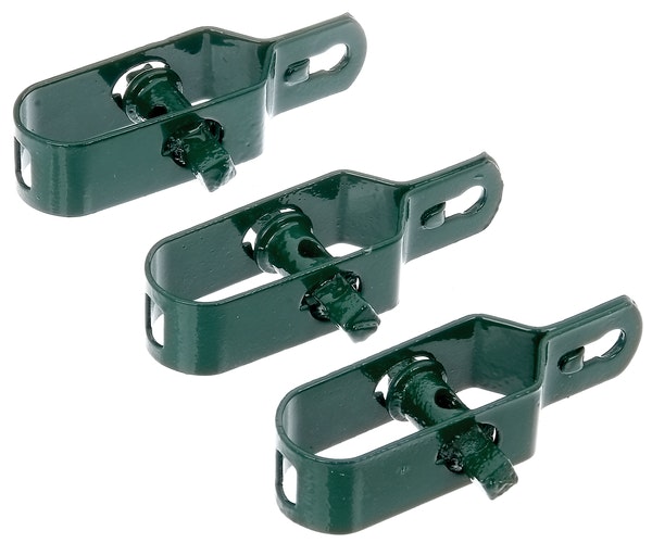 Alberts® Drahtspanner, verzinkt, grün Kst.b., Gesamtlänge 100mm, gebündelt  3St. 611170
