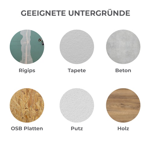 Revét Vinyl Wandfliese Beige Matt 60 x 30 cm