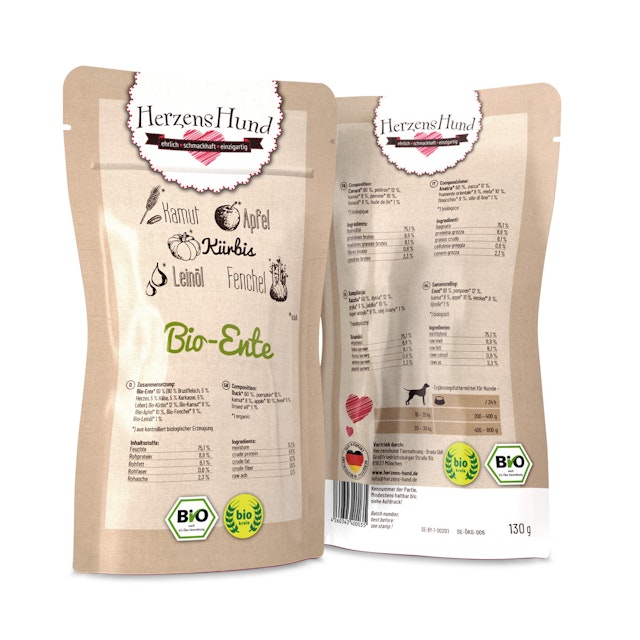 Herzenshund 130 Gramm HundenassfutterVorschaubild