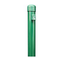 Alberts® Zaunpf.,zinkp.grün Kst.b.,Länge 2500mm,Pfostenst. ⌀38mm,Geflechth. 2000mm 613044