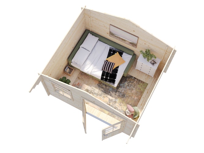 Palmako Gartenhaus Emma 10,4 m² - 34 mm