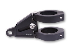 HIGHSIDER pro Extend Lampenhalter Schwarz Set, CNC, Aluminium, Für Ø 38-41 mm, Längenverstellbar