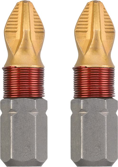 kwb 2 Bits 25mm PH 2 Titan SB 124002