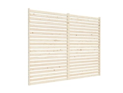 Palmako Sichtschutz-Wand (Bianca)