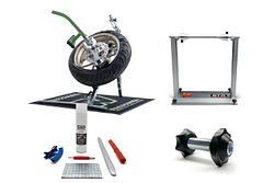Rabaconda Street Bike Reifenmontiergerät Set für Ducati Einarschwinge