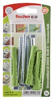 FISCHER Universaldübel UX 10x60 R S GREEN K (4 Stück)