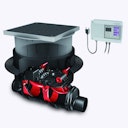 Vorschaubild KESSEL 84150S - Fäkalien-Rückstauautomat Staufix FKA Komfort DN 150 für Bodenplatte - schwarze Abdeckung