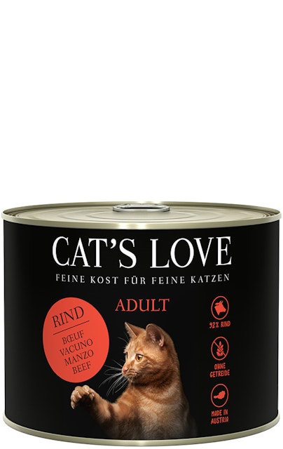 Cat's Love Adult 200g Dose KatzennassfutterVorschaubild